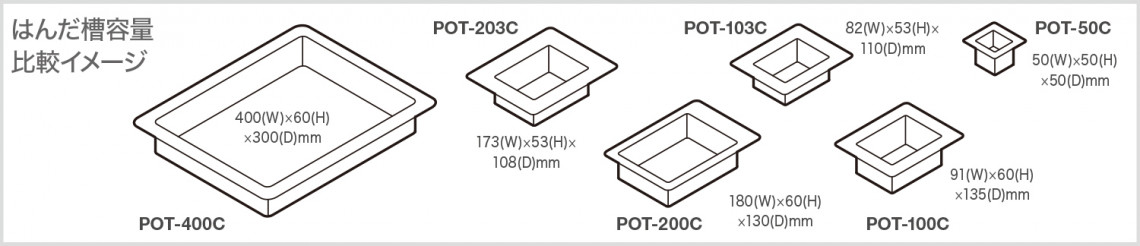 TAIYO 太洋電機産業 POT-400CP POT-400C用替ツボ 鋳鉄